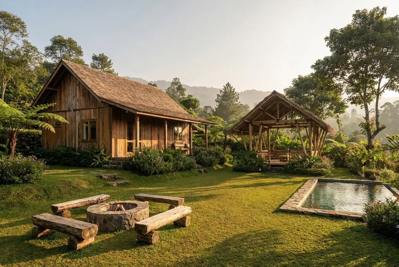 Foto Villa Kayu Parongpong di Parongpong